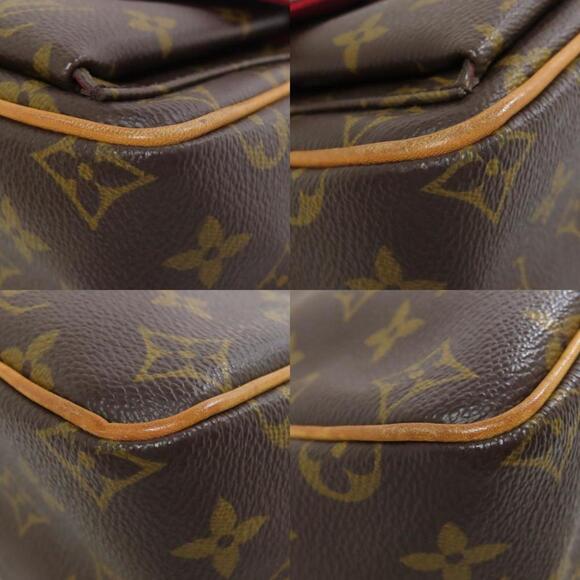 LOUIS VUITTON Brown Monogram Shoulder Bag - Picture 10 of 11